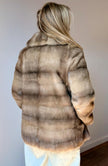 Sapphire Mink Fur Jacket - S/M