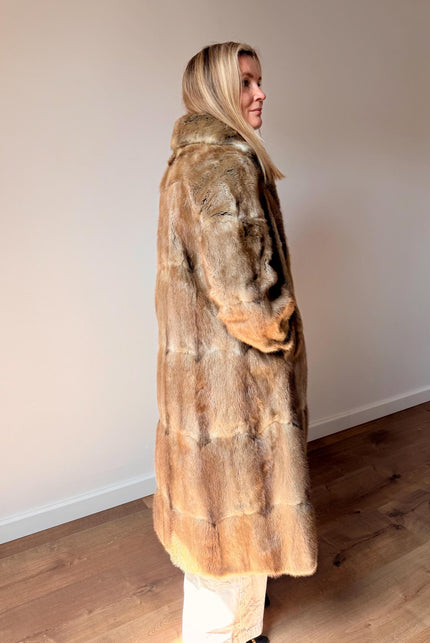 Muskrat Fur Coat - M/L