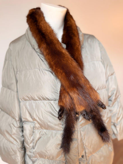 Brown Mink Fur Stole