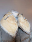 Set Mink Fur Collar&Cuffs