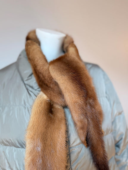 Pastel Fur Scarf