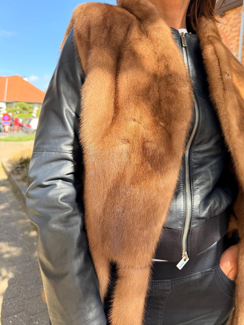 Mink Fur Vest  – S/M