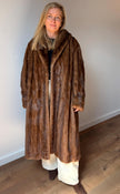 Saga Mink Fur Coat - L-4X