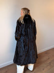 Vintage Brown Mink Fur Coat – Size L-2X,  Luxury Fur