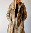 Muskrat Fur Coat - M/L
