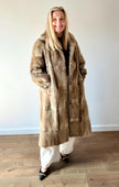 Muskrat Fur Coat - M/L
