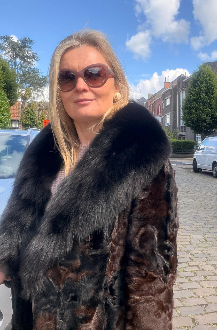vintage-brown-goat-fur-jacket-fox-collar